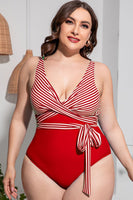Striped Mama One-Piece Swimsuit