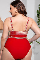 Striped Mama One-Piece Swimsuit