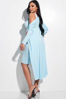 Tie Front Biker 3 Piece Short Set