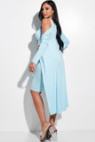Tie Front Biker 3 Piece Short Set