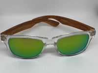 Kids' Wood Accent Sunglasses