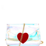 Patched Heart Purse