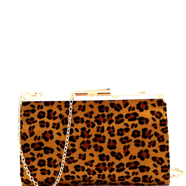 Leopard Clutch