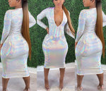 White Stallion Shimmer Dress