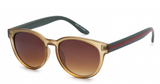 Kouture Striped Sunglasses