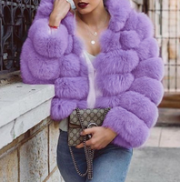 Bubble Faux Fur Coat