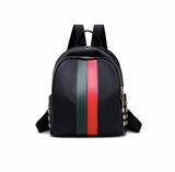 Stripe Kouture Studded Backpack