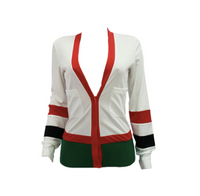 Stripe Kouture Mimic Cardigan