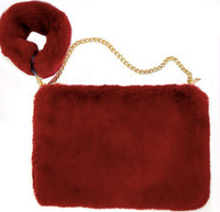 Fancy Fur Clutch