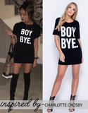 Boy Bye T-Shirt Dress
