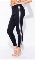 Side Stripe Jeggings