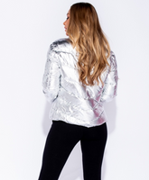 Silver Foil Coat