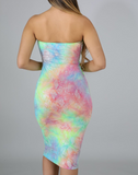 Rattle Neon Tye Dress
