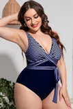Striped Mama One-Piece Swimsuit