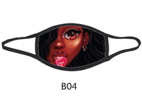 Black Girl Charm Mask