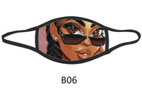 Black Girl Charm Mask