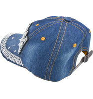 Diamond Denim Hat