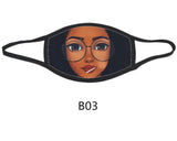 Black Girl Charm Mask