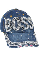 Diamond Denim Hat