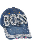 Diamond Denim Hat