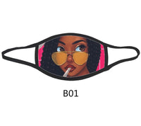 Black Girl Charm Mask