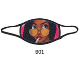 Black Girl Charm Mask