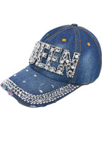 Diamond Denim Hat