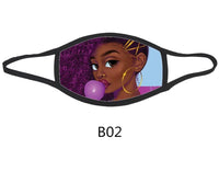 Black Girl Charm Mask