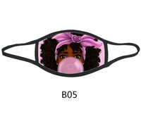 Black Girl Charm Mask