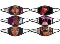 Black Girl Charm Mask