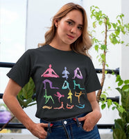 Yoga Poses Short Sleeve Tee